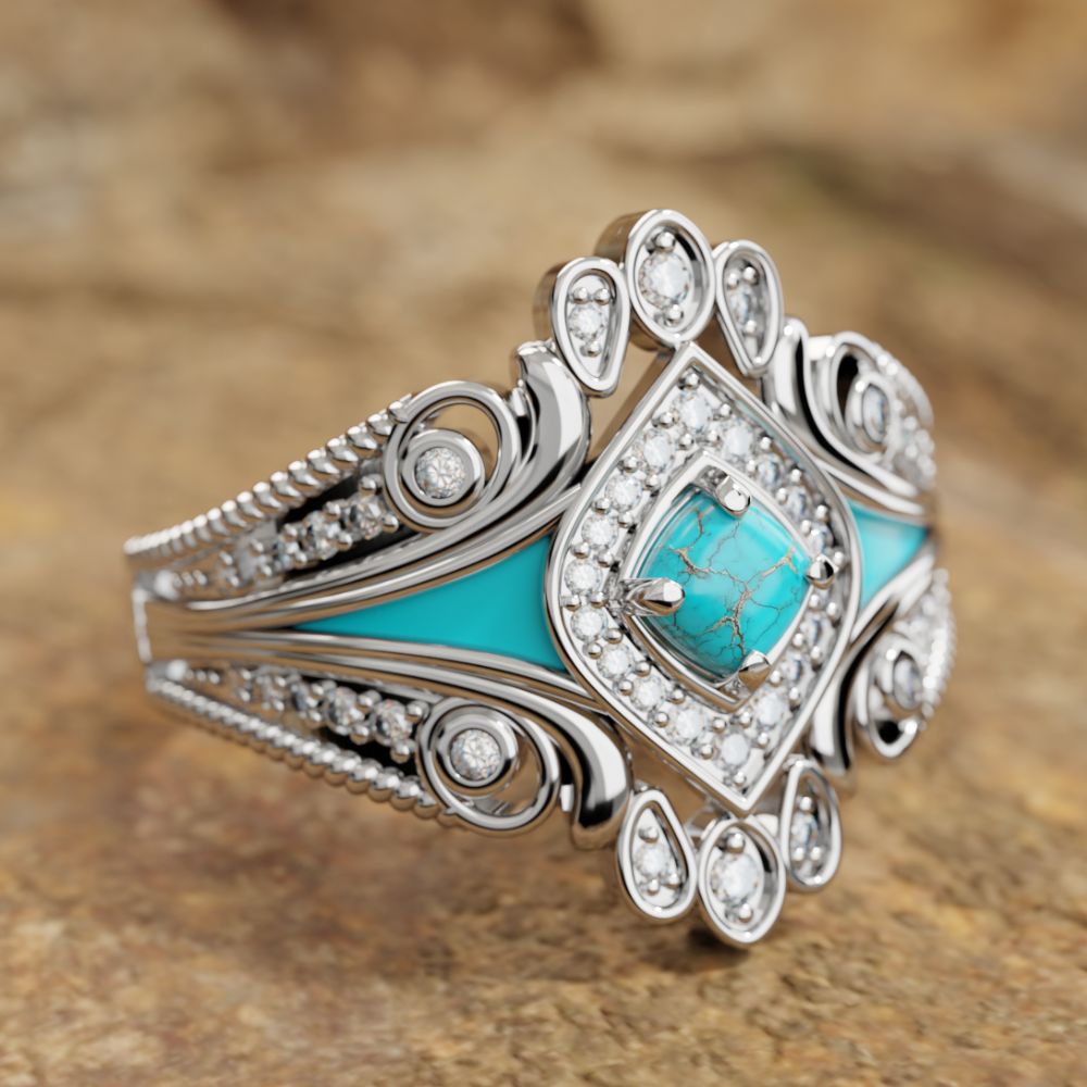 Eagle's Feather Ring - Serene Western