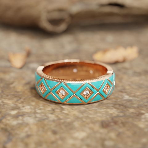 Sierra Geometric Ring