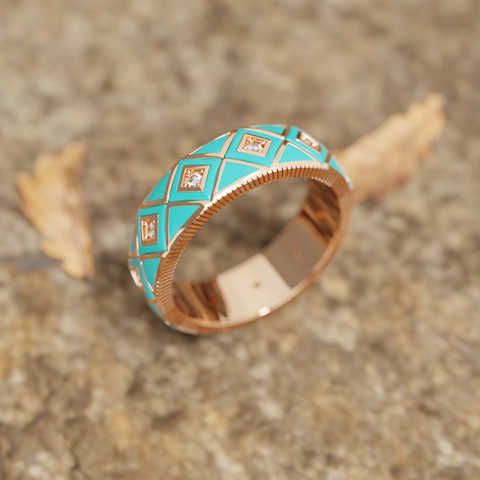 Sierra Geometric Ring