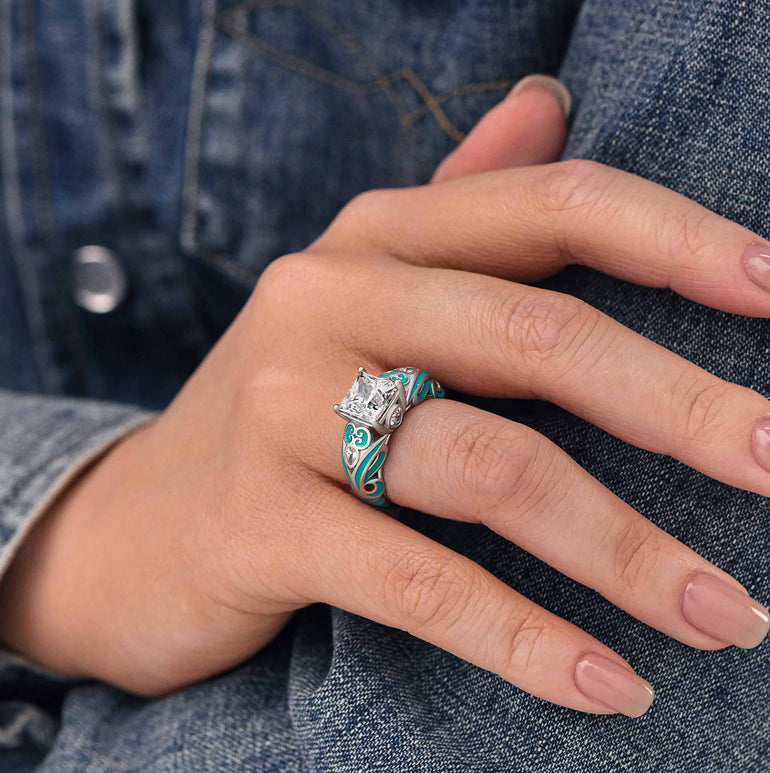 Bague de flamme glaciaire