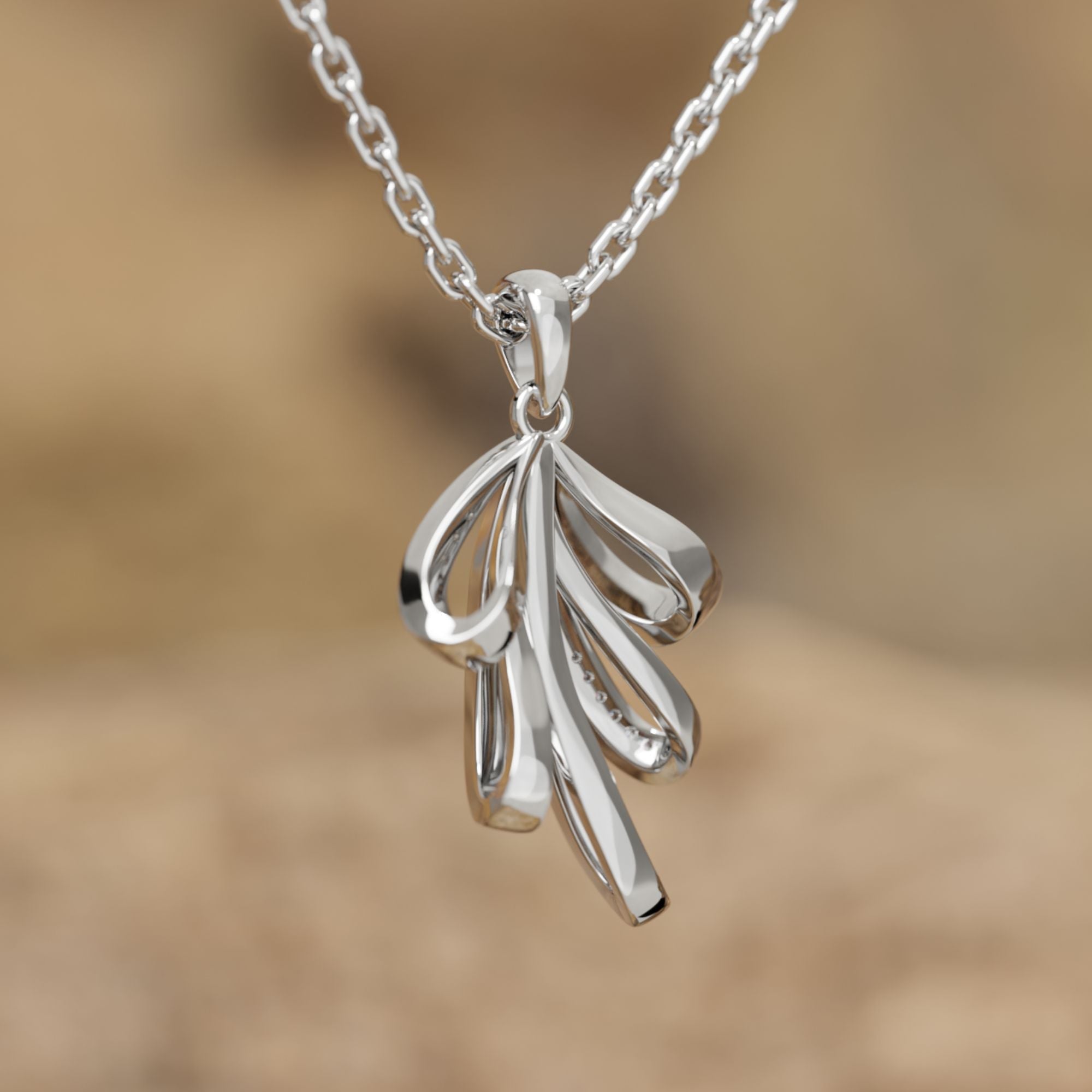 Annie's Ribbon Necklace - Serene Western