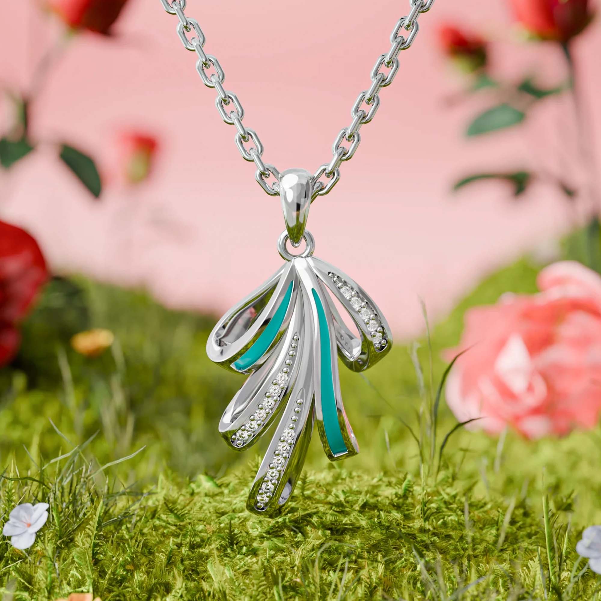 Annie's Ribbon Necklace - Serene Western