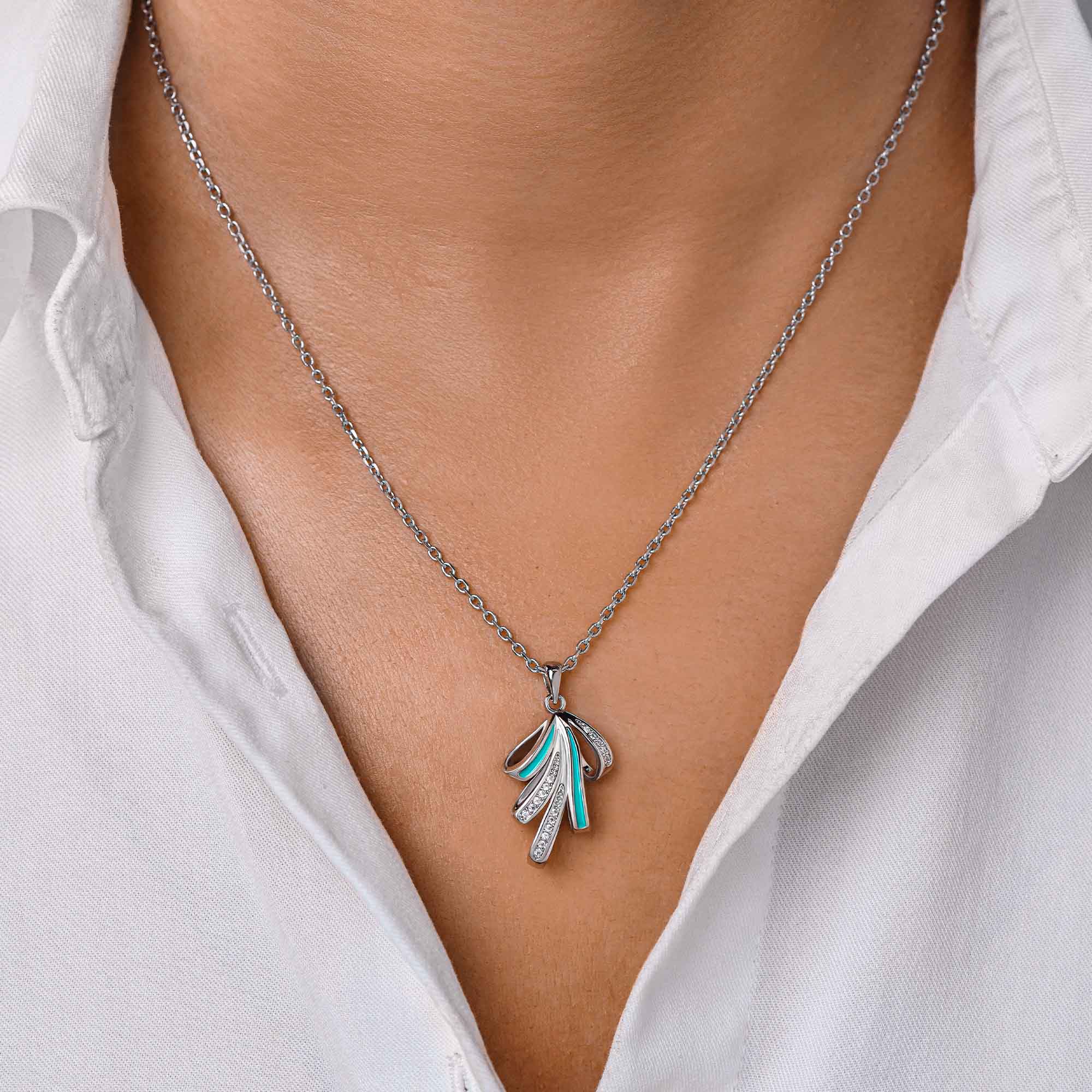 Annie's Ribbon Necklace - Serene Western