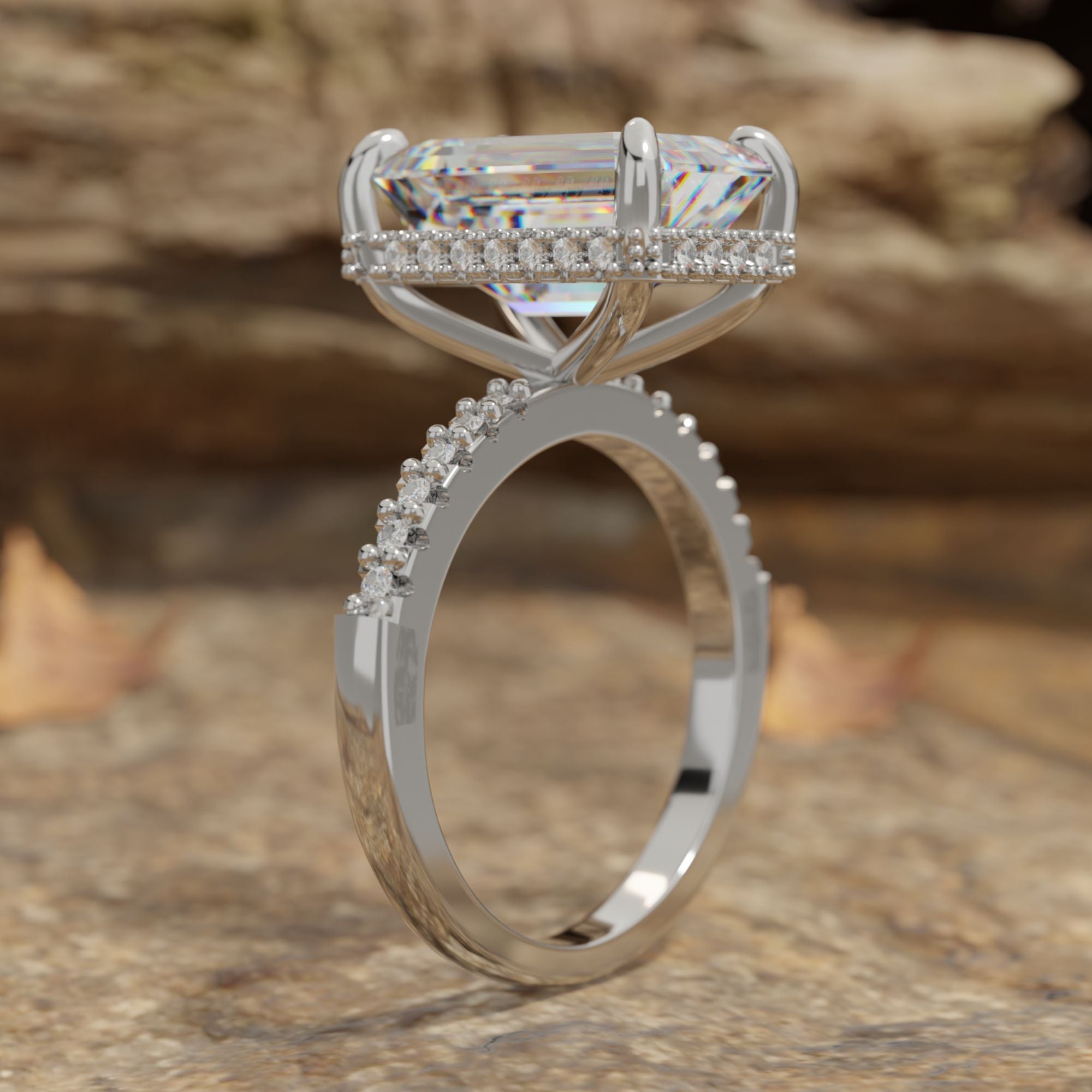 Aurora Whisper Ring - Serene Western