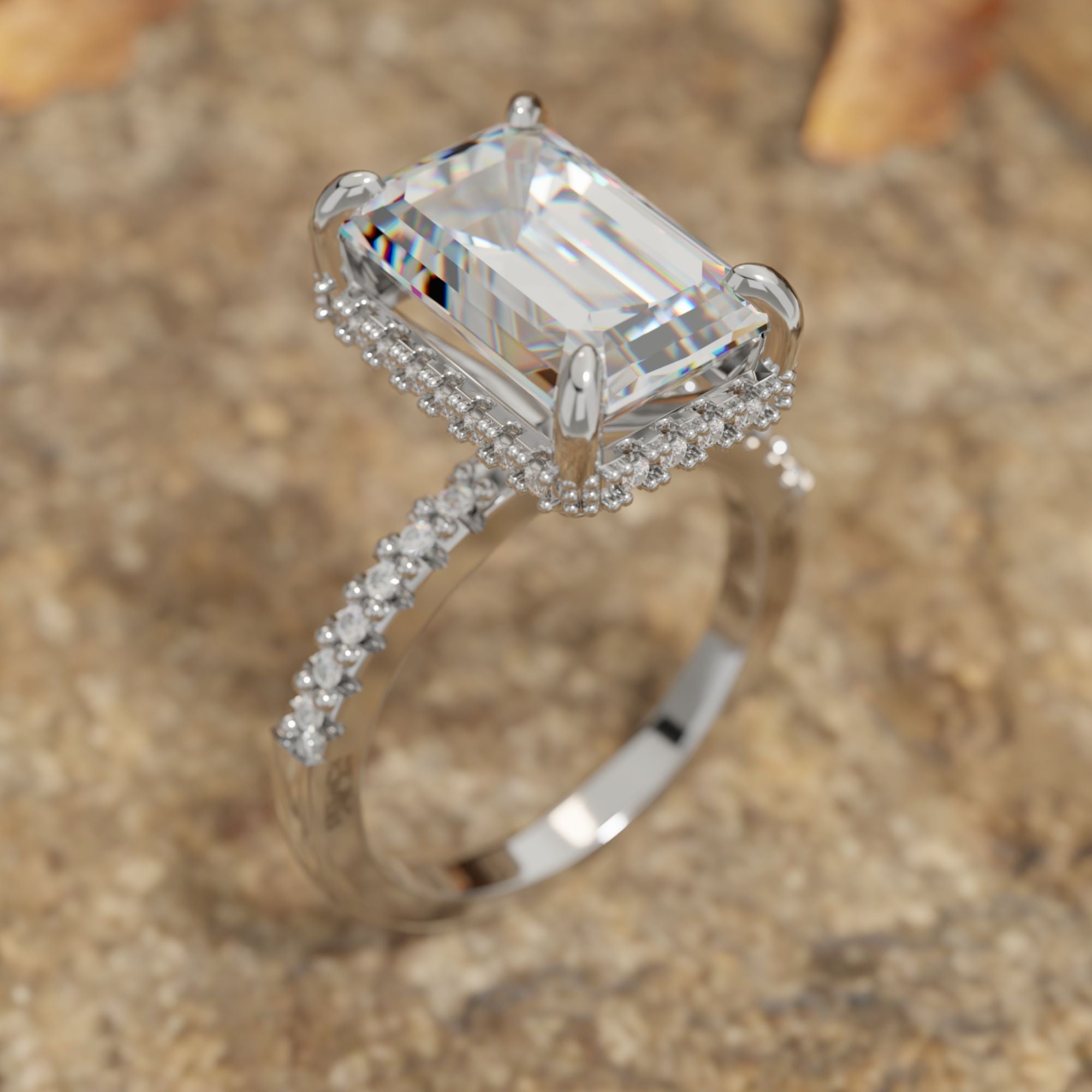 Aurora Whisper Ring - Serene Western