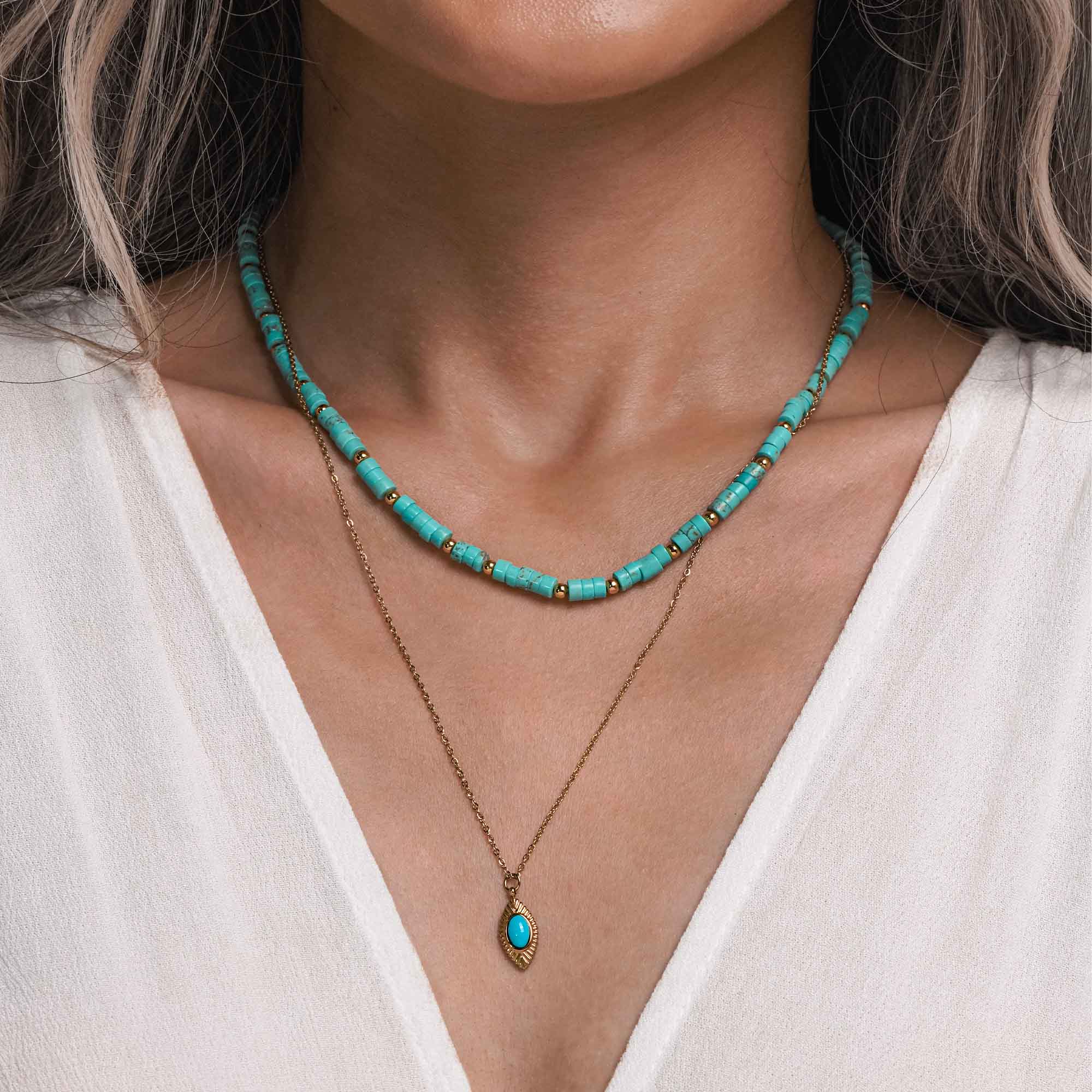 Blue Luna Necklace - Serene Western