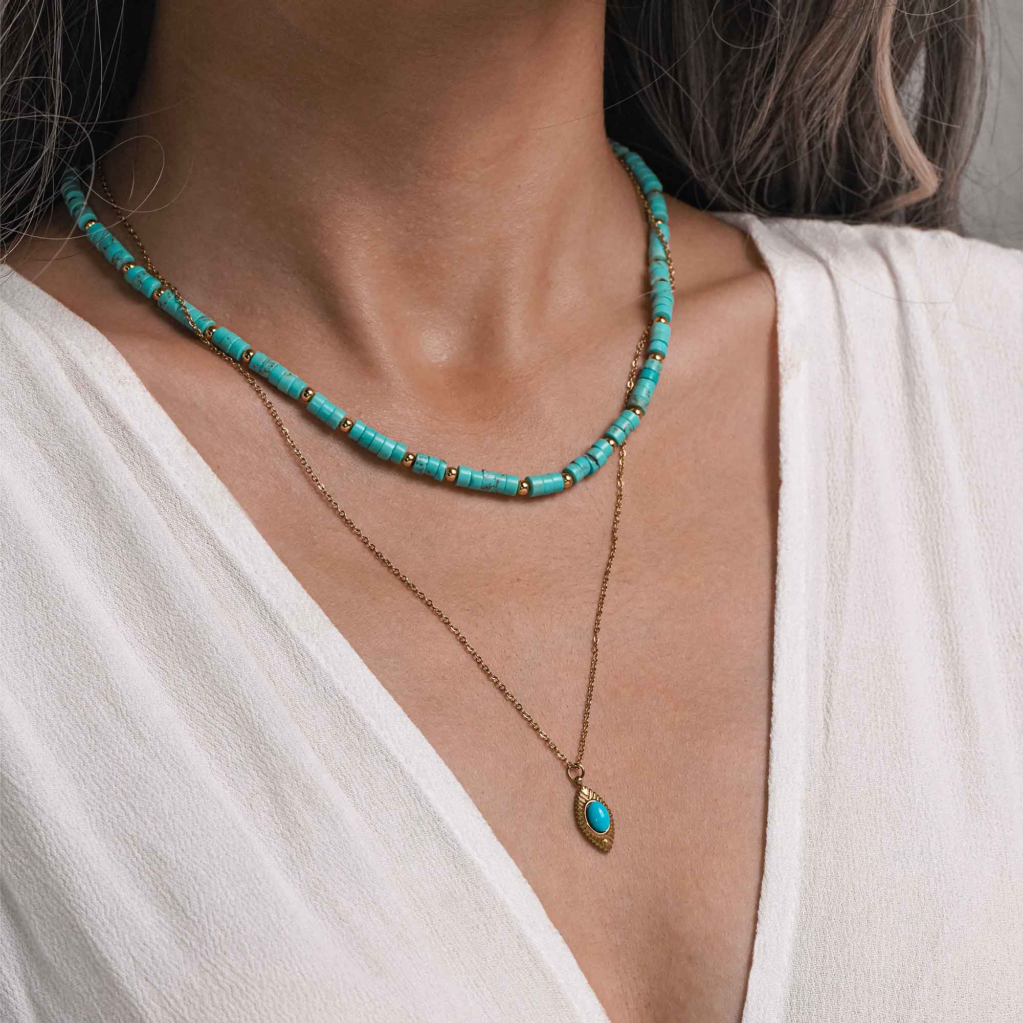 Blue Luna Necklace - Serene Western