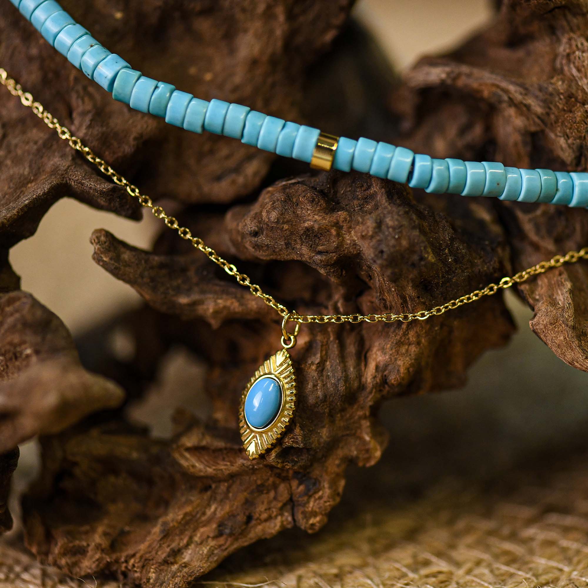 Blue Luna Necklace - Serene Western