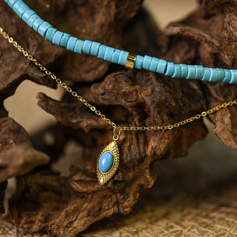 Blue Luna Necklace