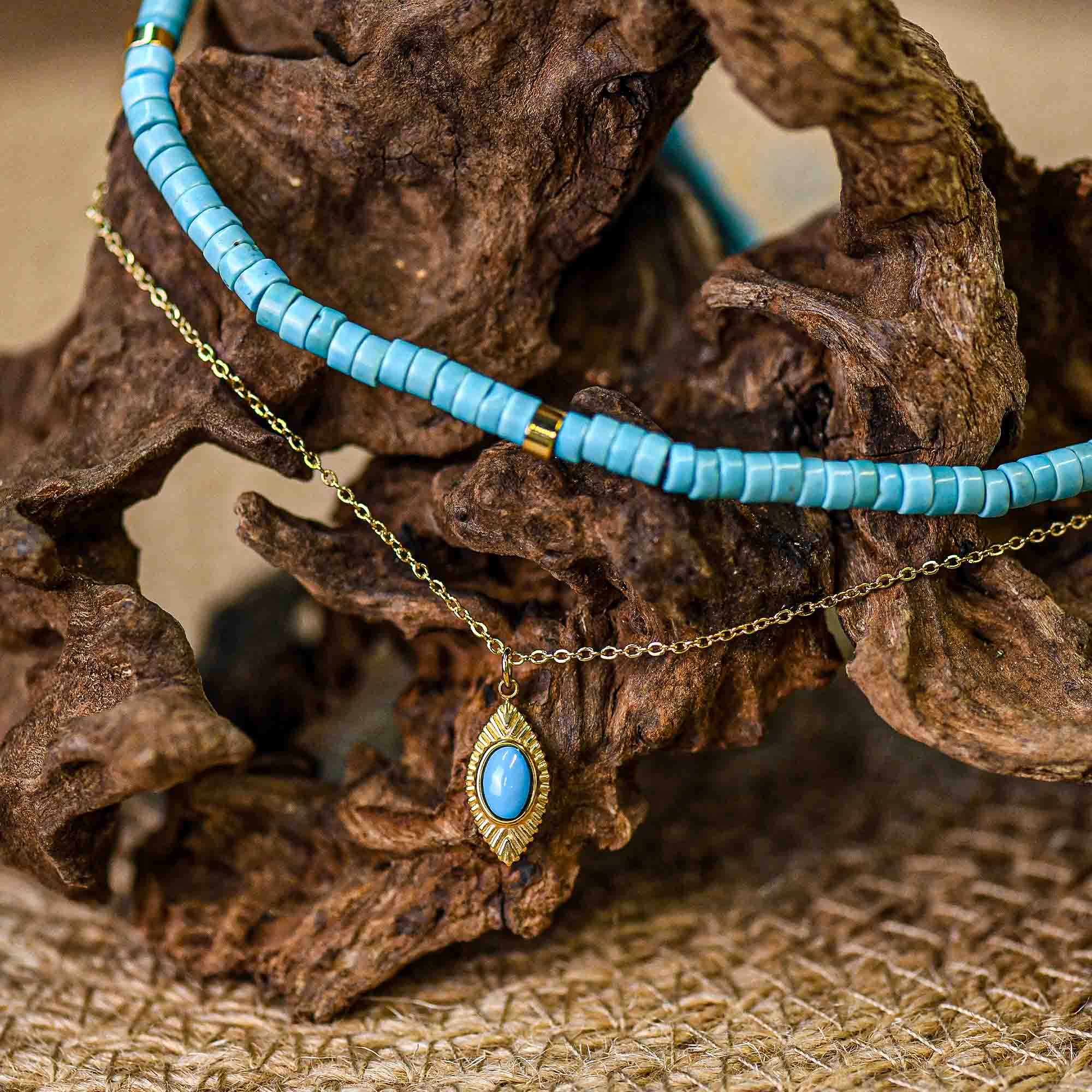 Blue Luna Necklace - Serene Western