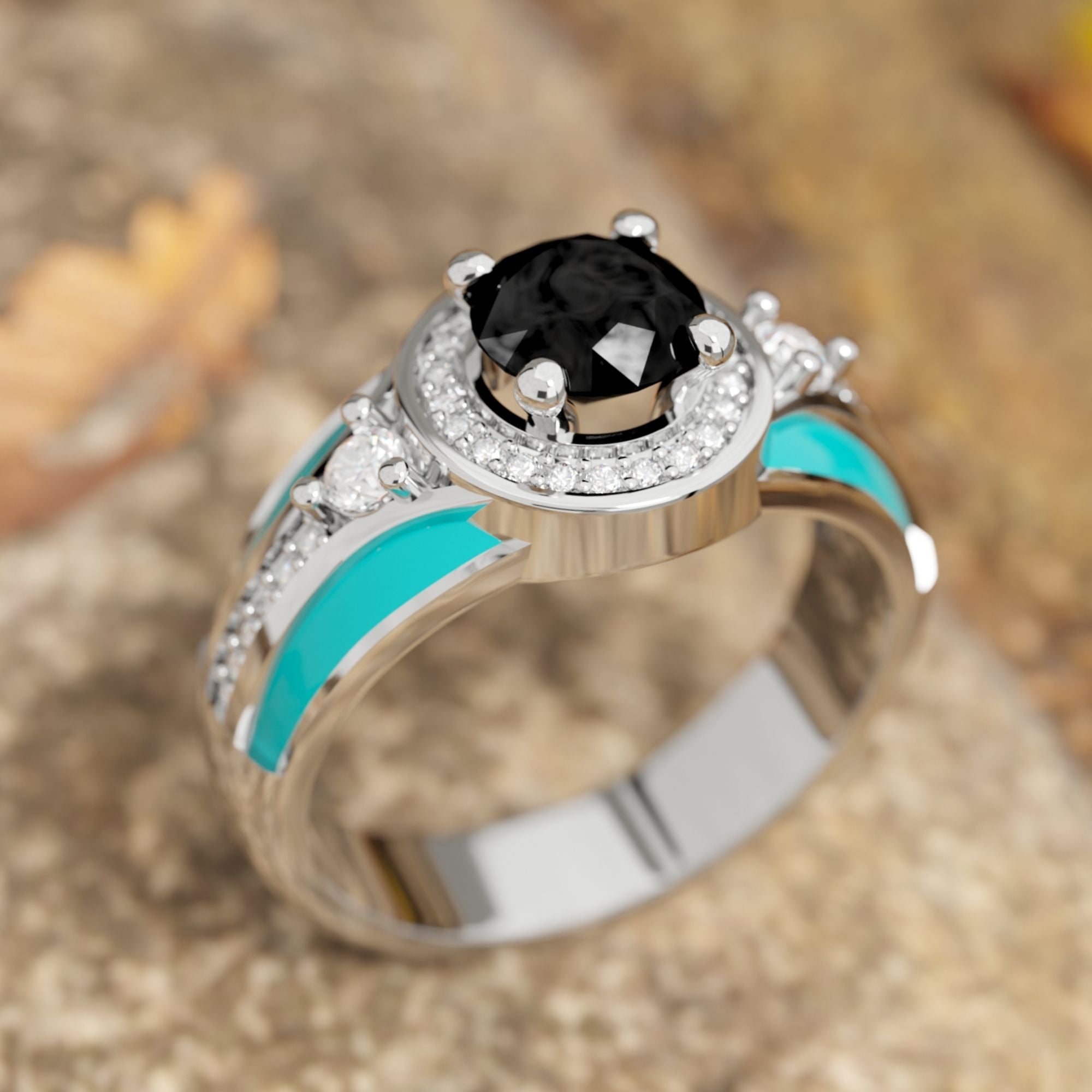 Brave Belt Ring - Black Onyx - Serene Western