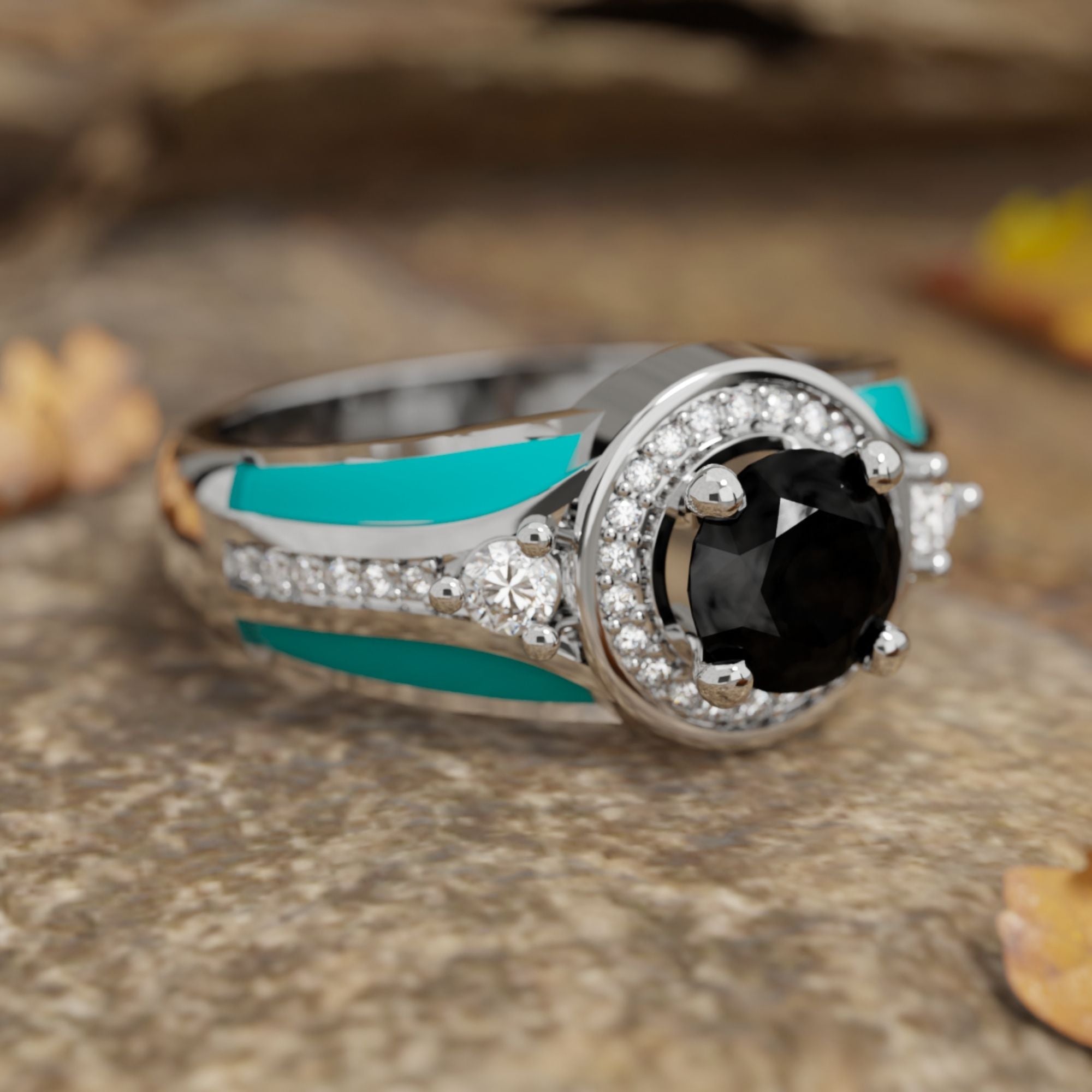 Brave Belt Ring - Black Onyx - Serene Western