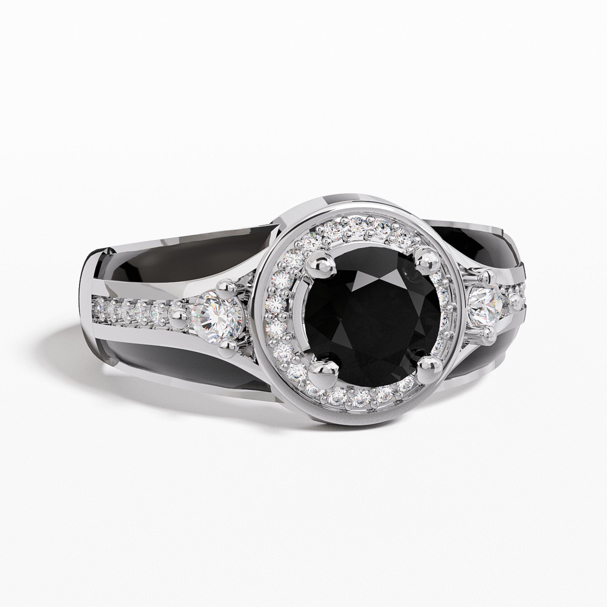 Brave Belt Ring - Black onyx - Serene Western