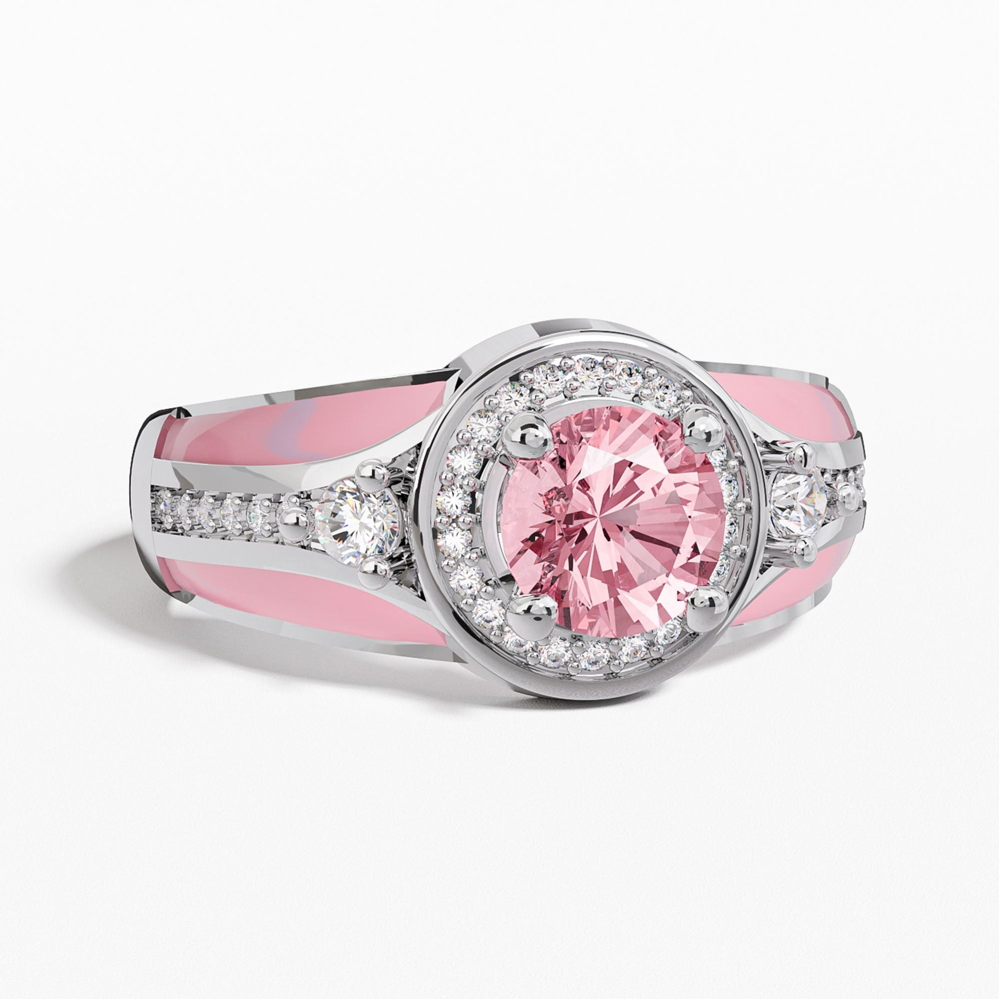 Brave Belt Ring - Rose Quartz - Serene Western