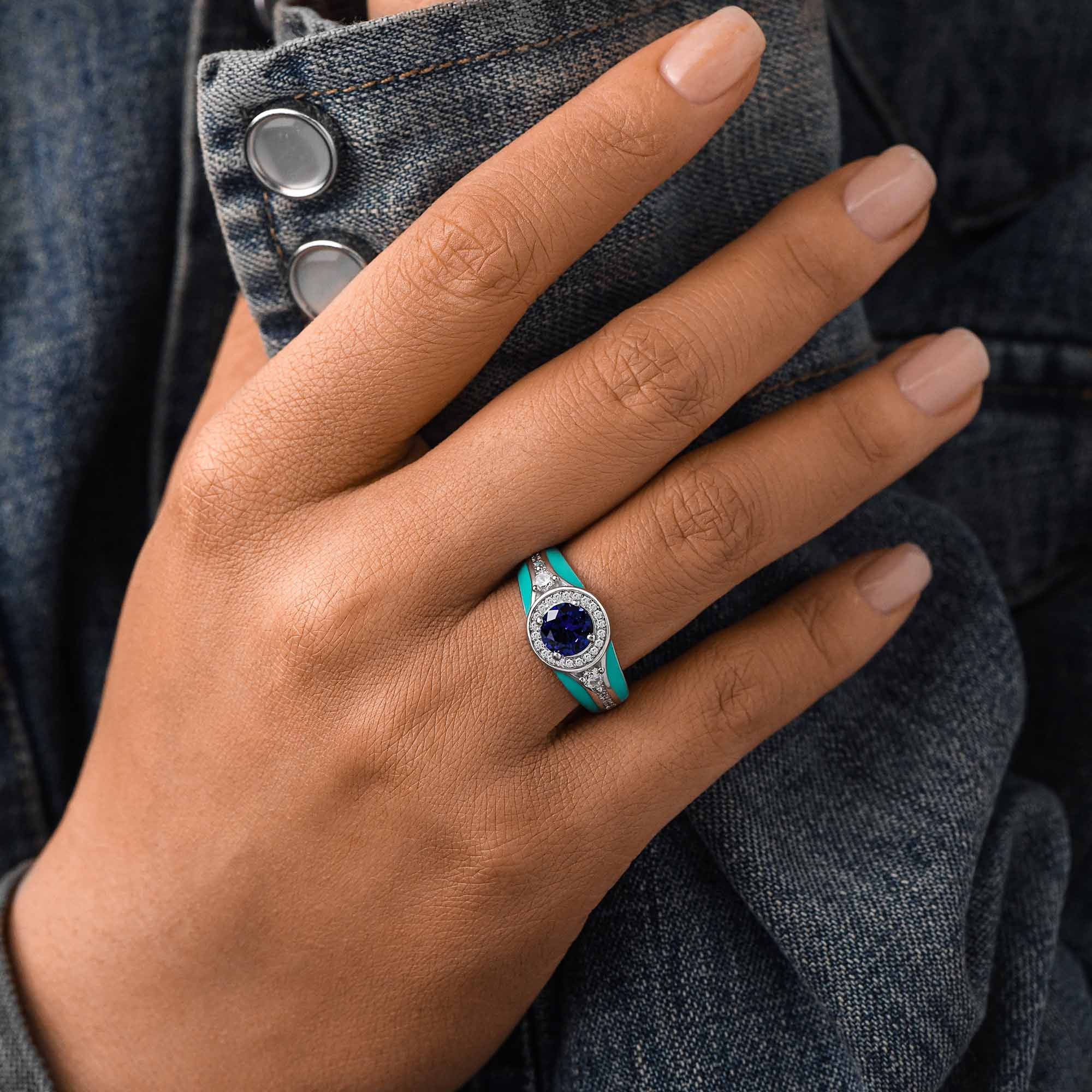 Brave Belt Ring - Sapphire - Serene Western