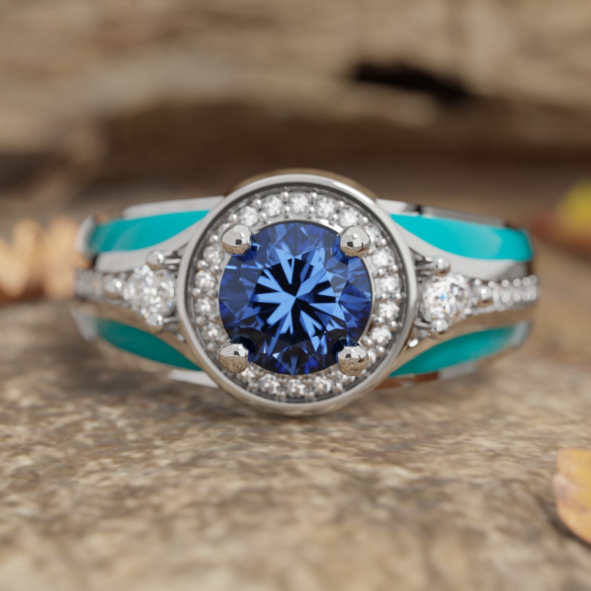 Brave Belt Ring - Sapphire - Serene Western