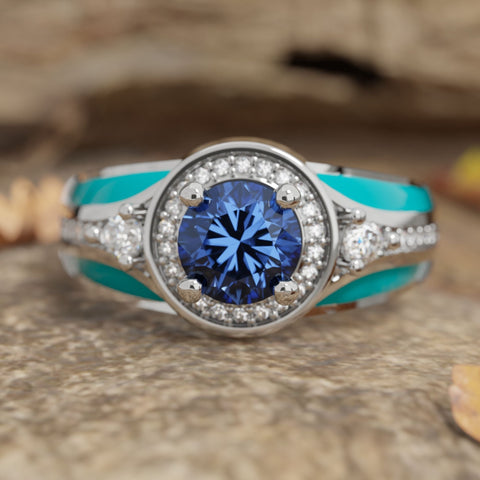 Brave Belt Ring - Sapphire