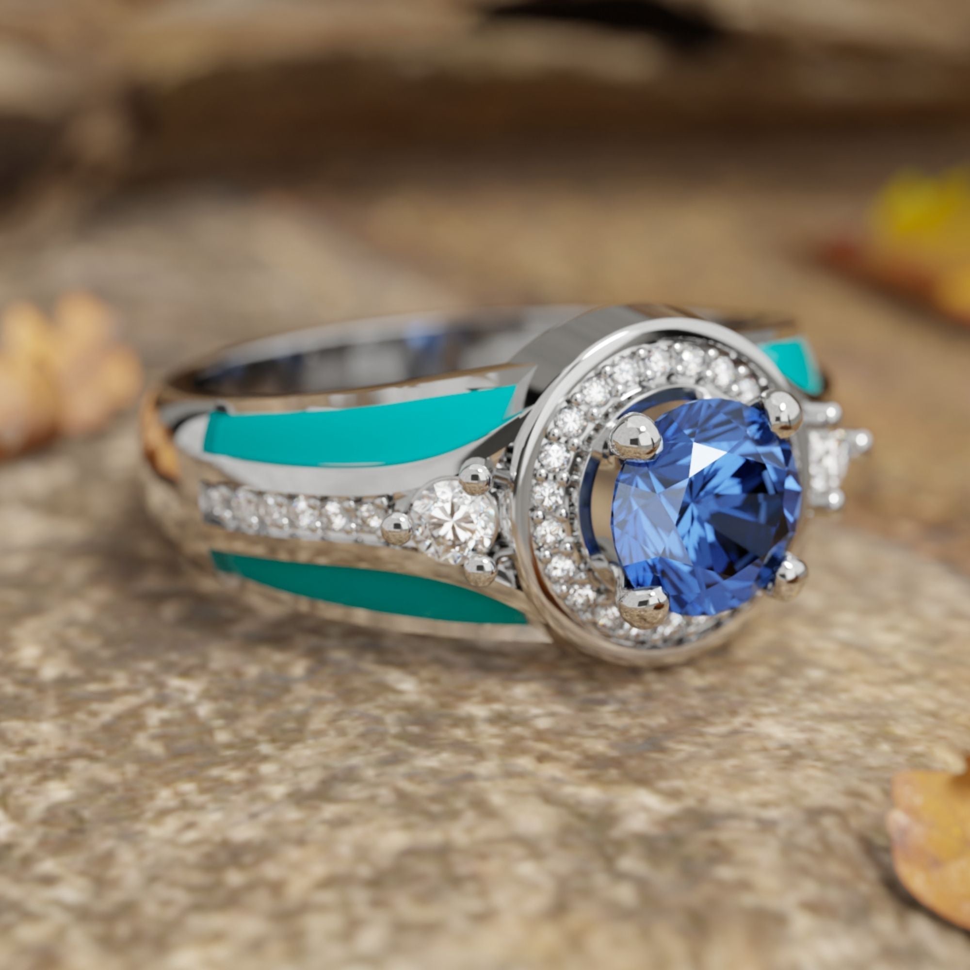 Brave Belt Ring - Sapphire - Serene Western