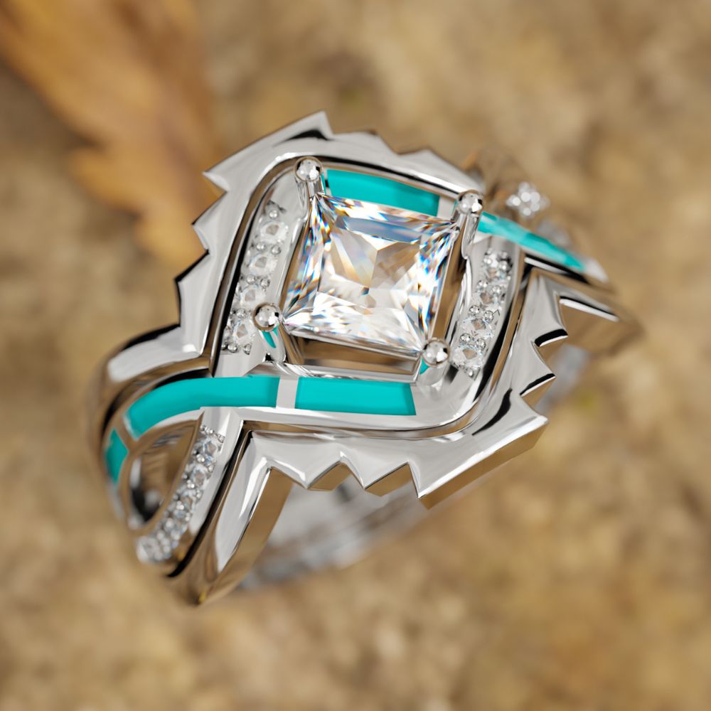 Cascading Ridges Ring - Serene Western