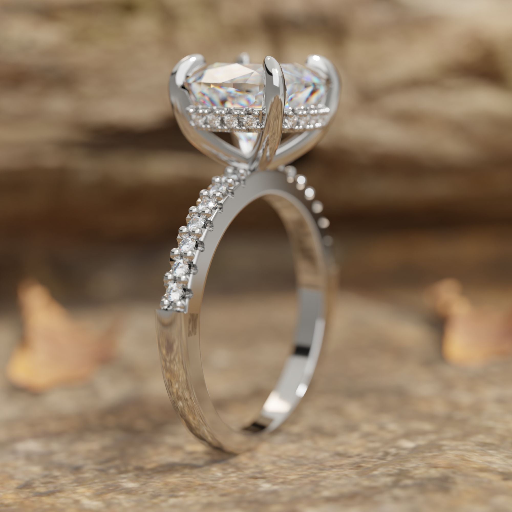 Celestial Vow Ring - Serene Western