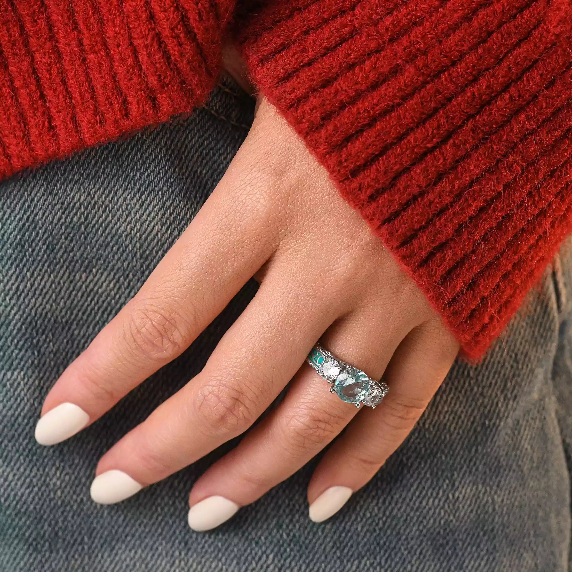 Century Romance Ring - Serene Western