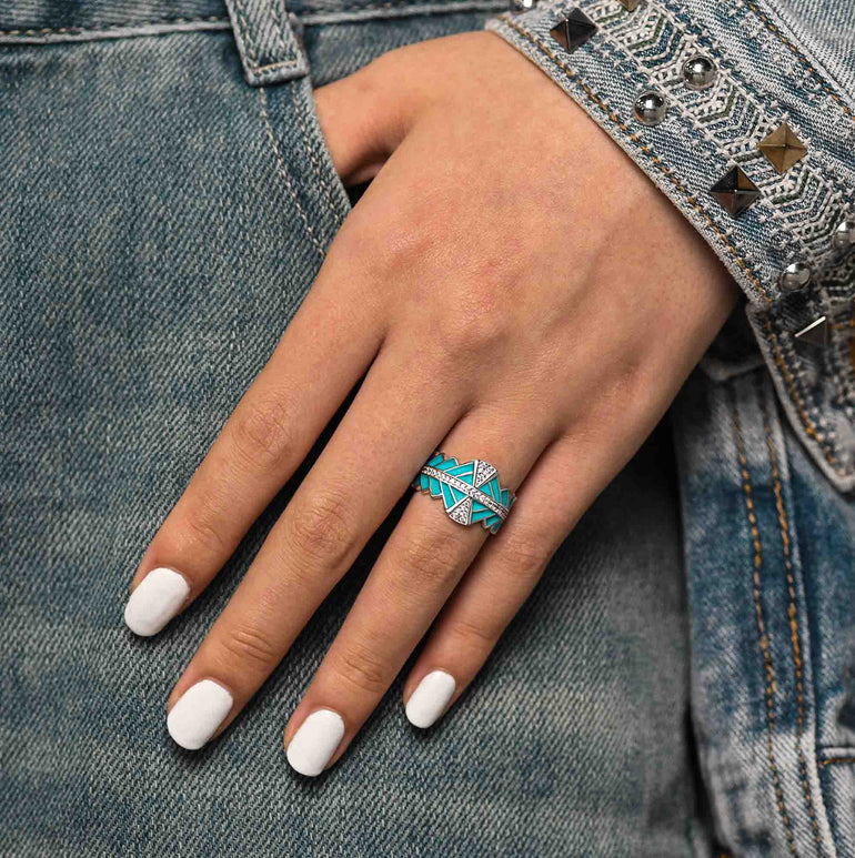 Chill Glacier Ring - Serene Western