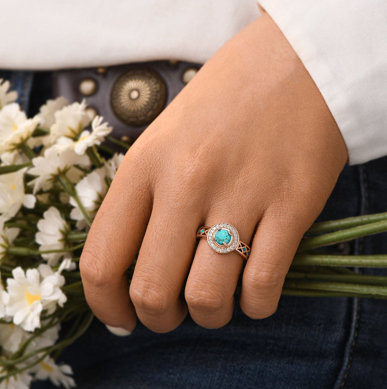 Competitive Spirit Ring - Turquoise - Serene Western