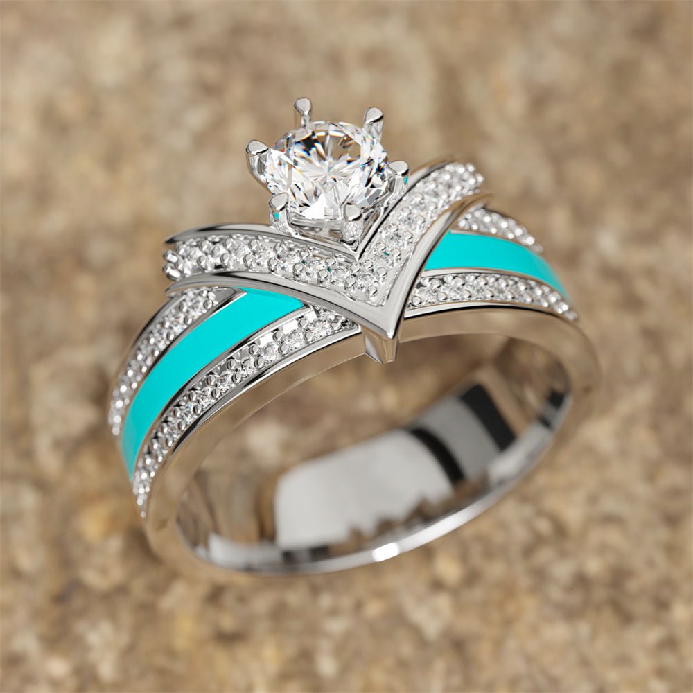 Crowned Noble Ring - Serene Western