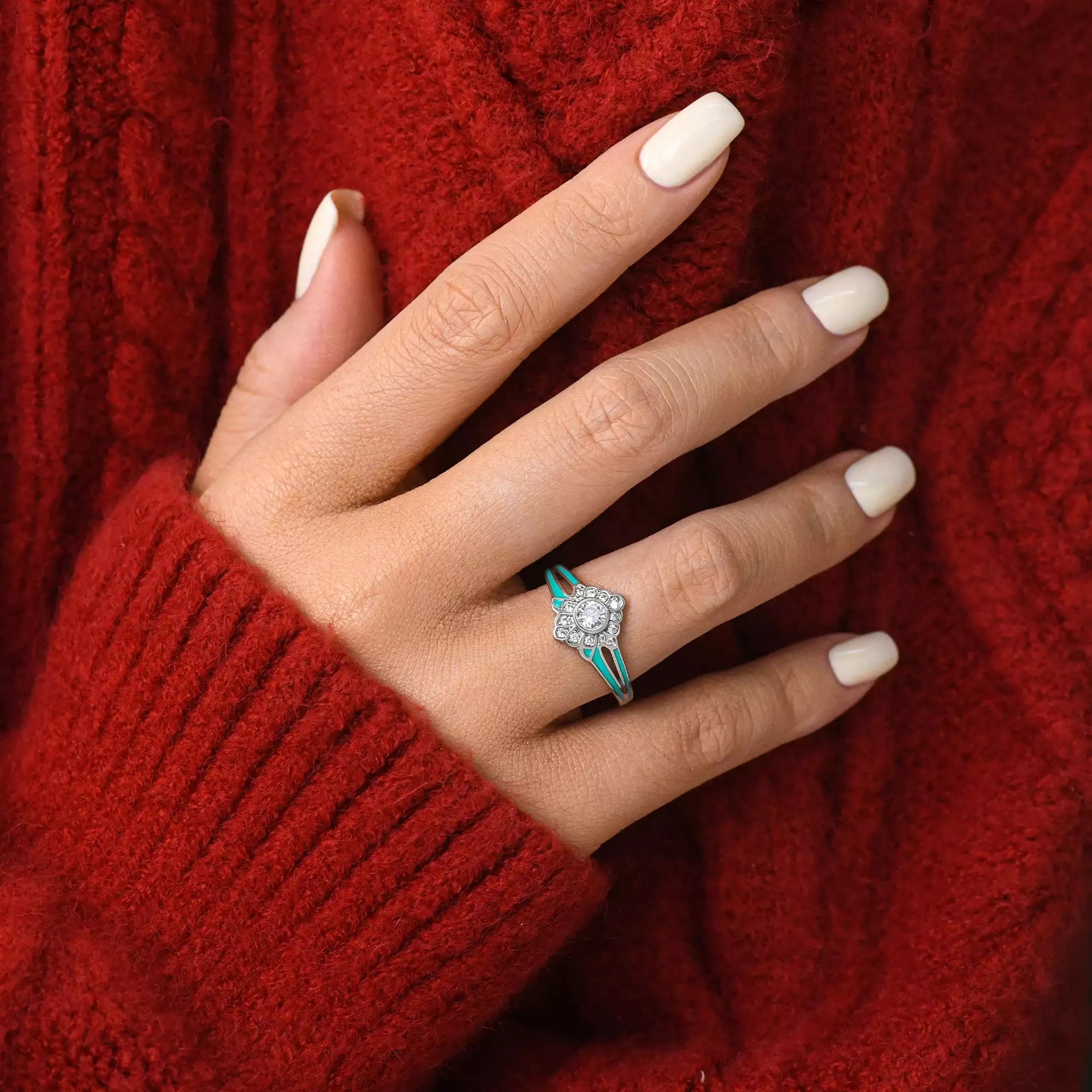 Desert Bloom Ring - Serene Western