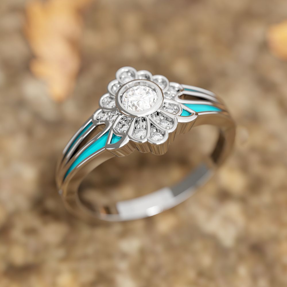 Desert Bloom Ring - Serene Western