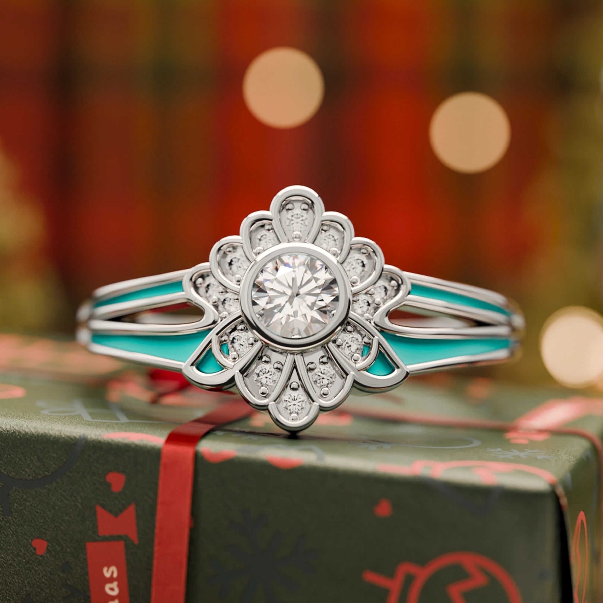 Desert Bloom Ring - Serene Western