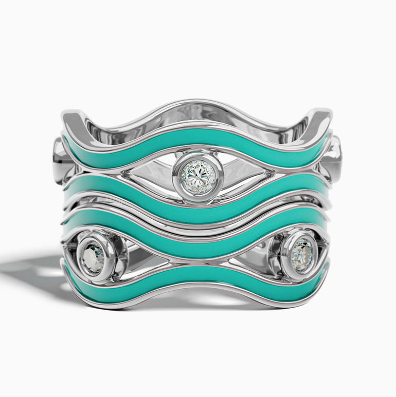 Desert Stream Ring - Serene Western