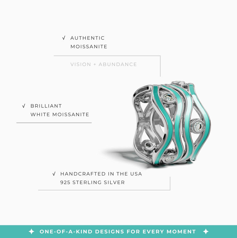 Desert Stream Ring - Serene Western