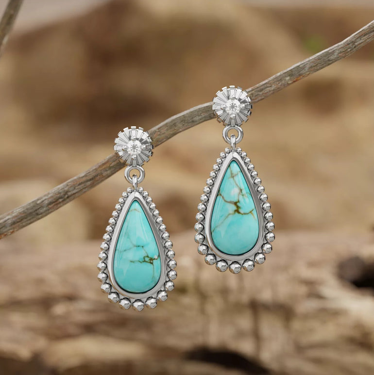 Desert Teardrop Earrings - Serene Western