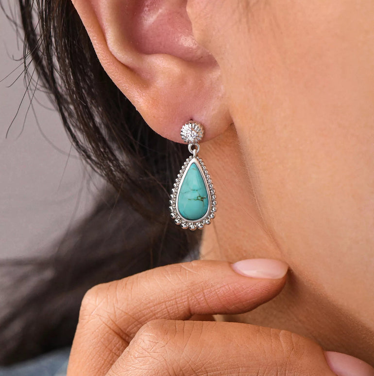 Desert Teardrop Earrings - Serene Western