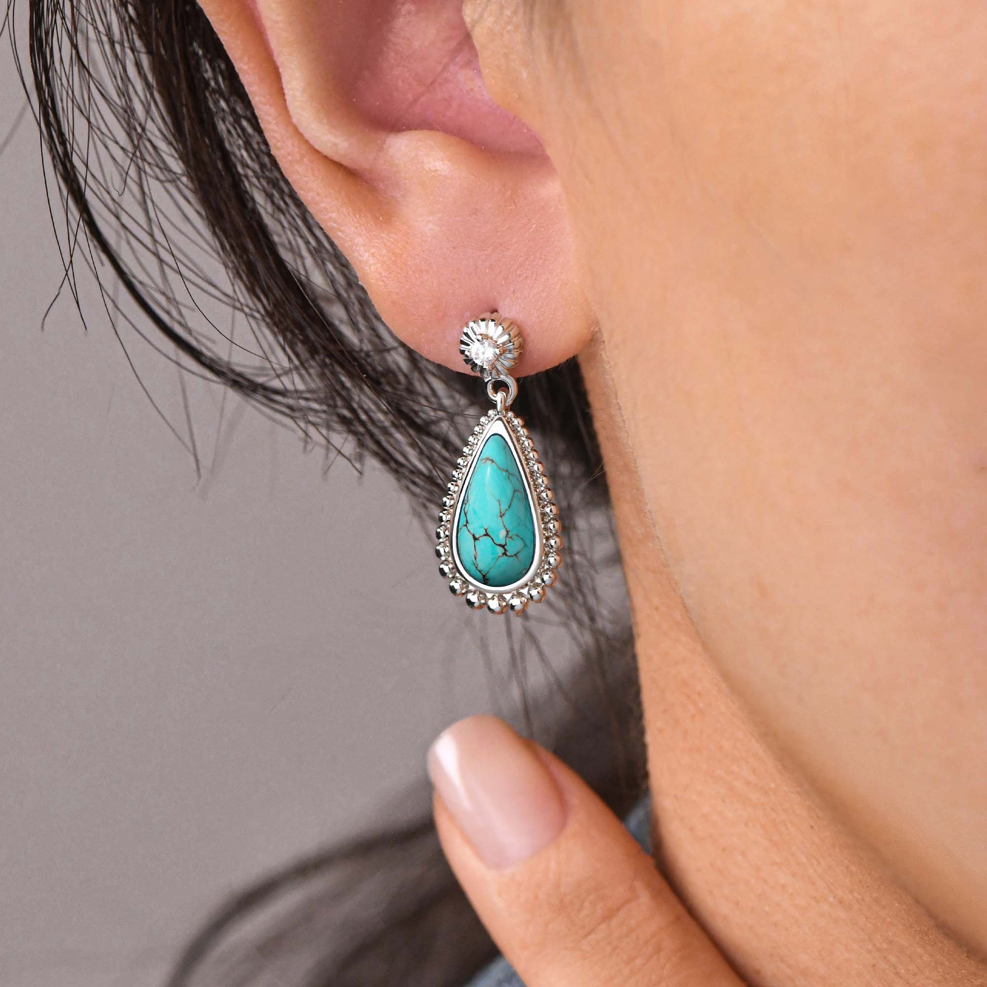 Desert Teardrop Earrings - Serene Western