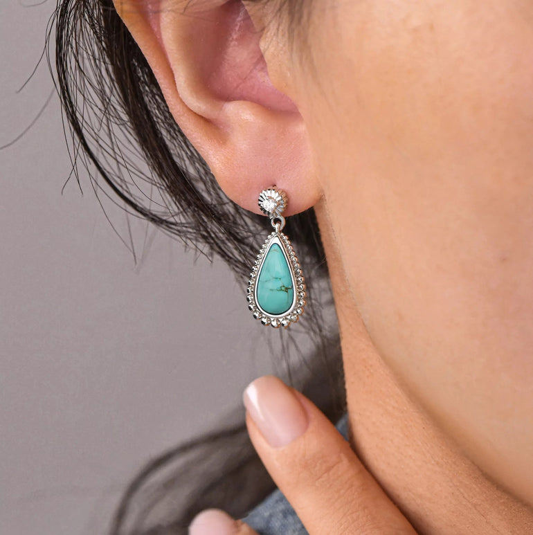 Desert Teardrop Earrings - Serene Western