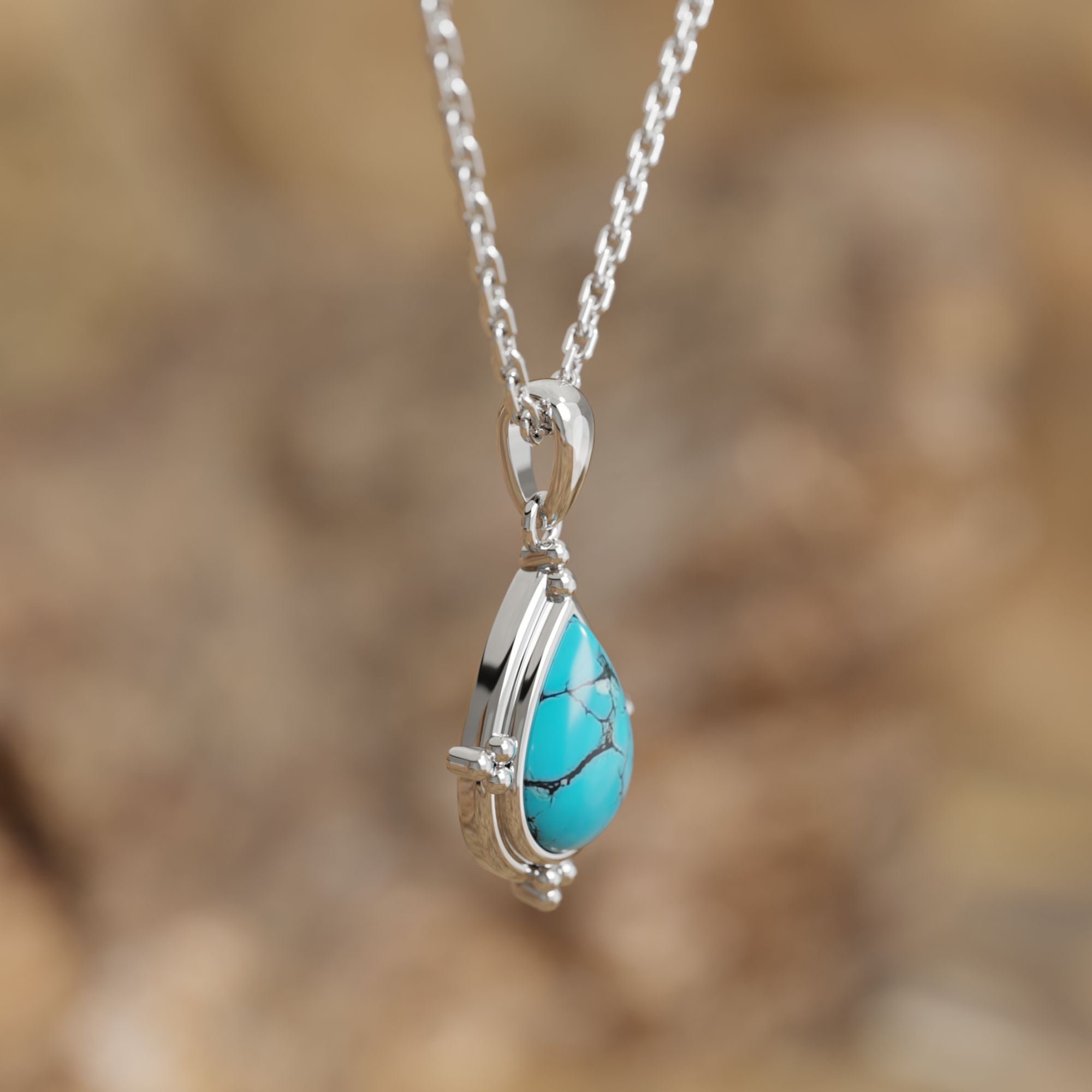 Desert Tears Necklace - Serene Western