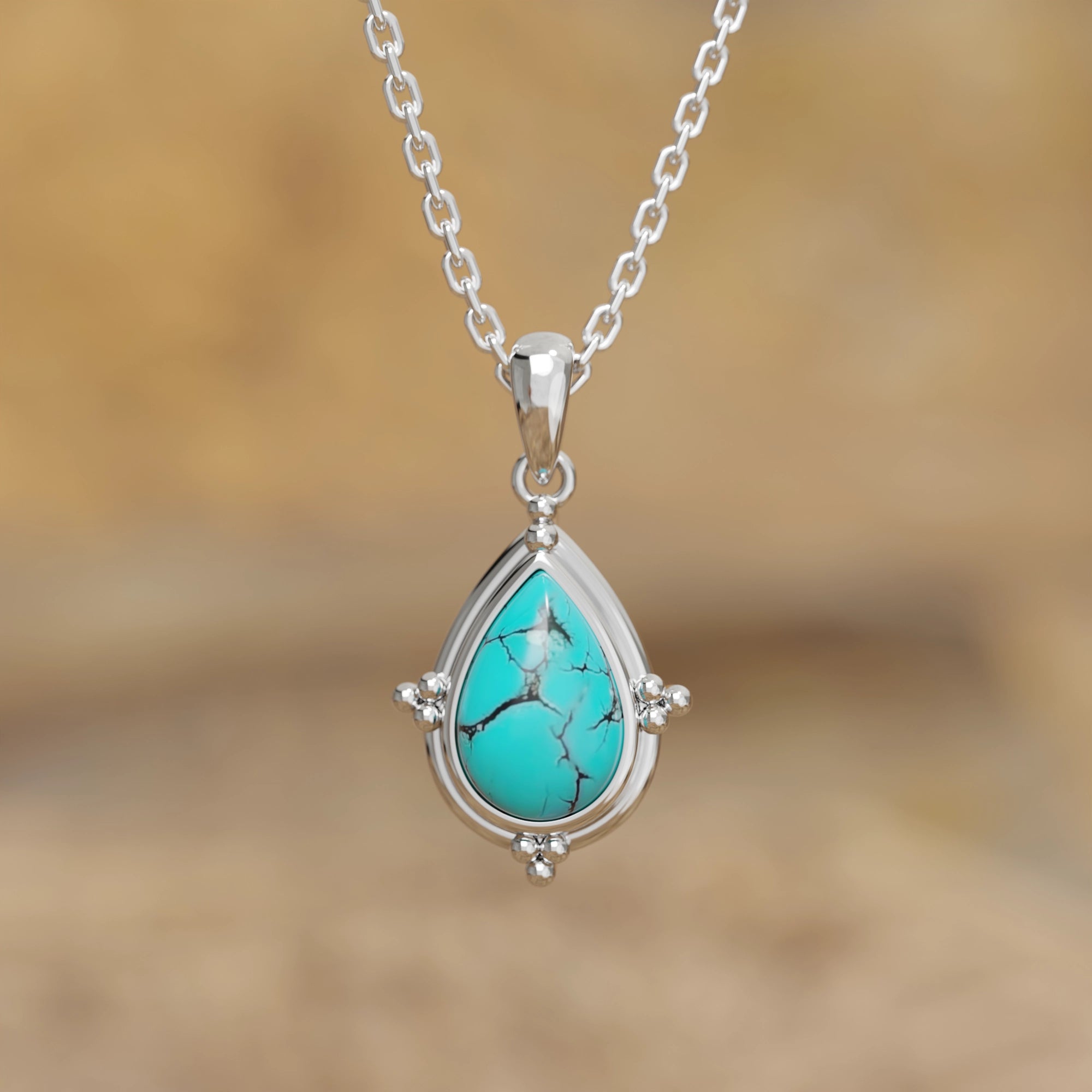 Desert Tears Necklace - Serene Western