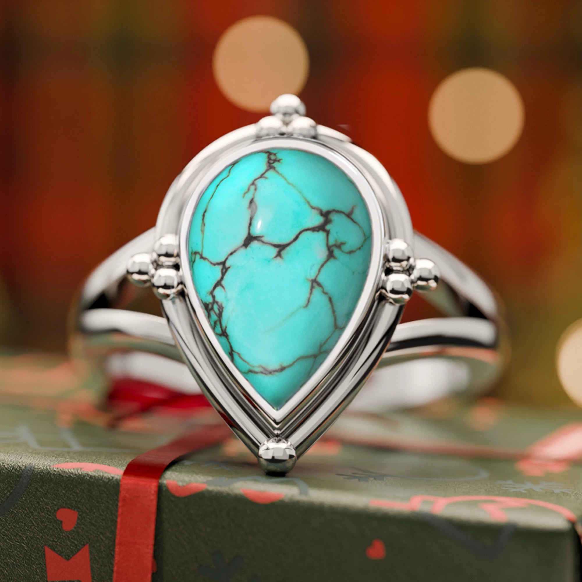 Desert Tears Ring - Serene Western