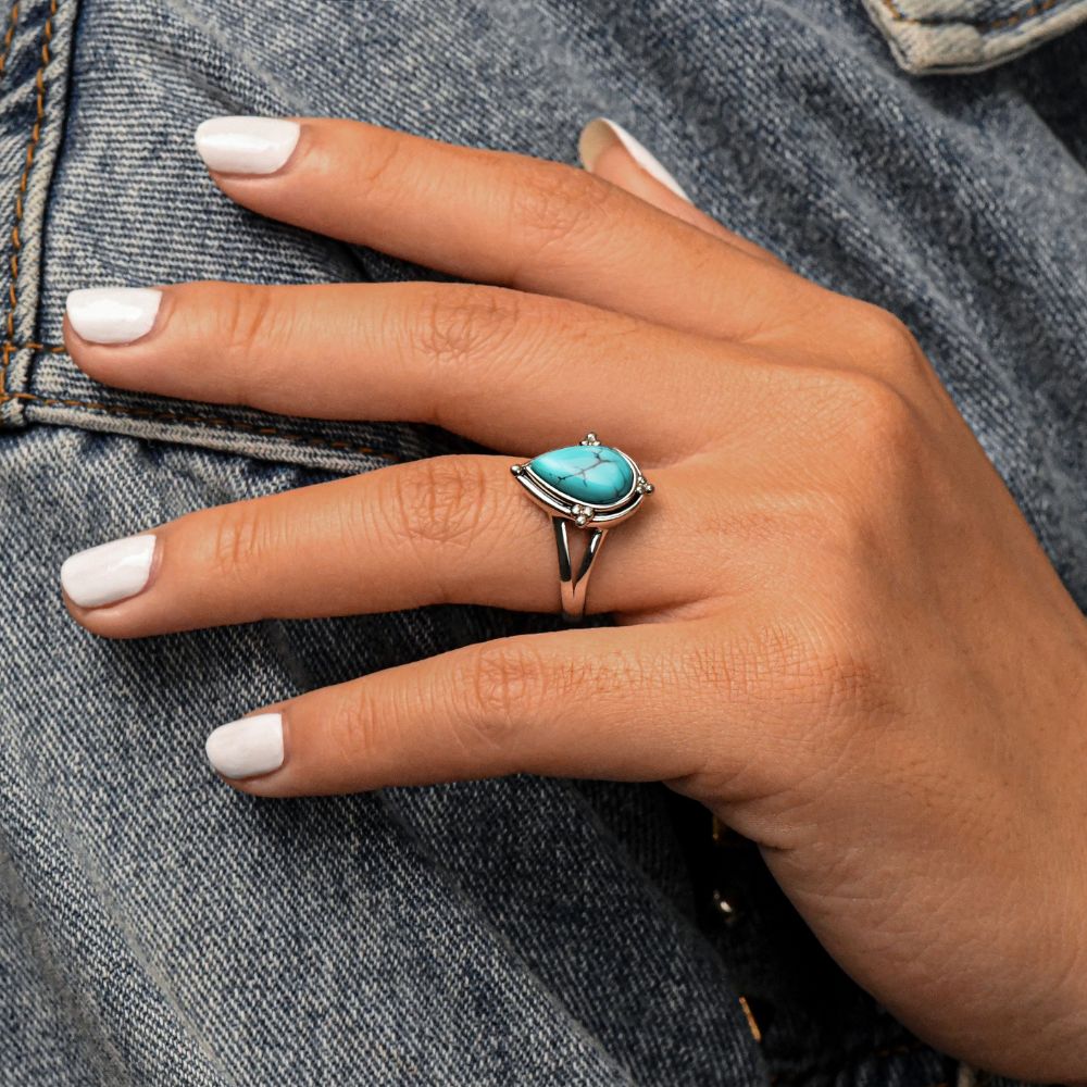 Desert Tears Ring - Serene Western