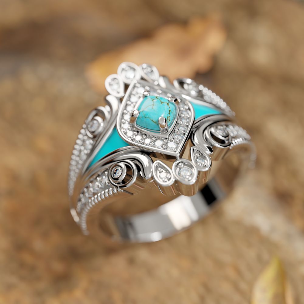 Eagle's Feather Ring - Serene Western