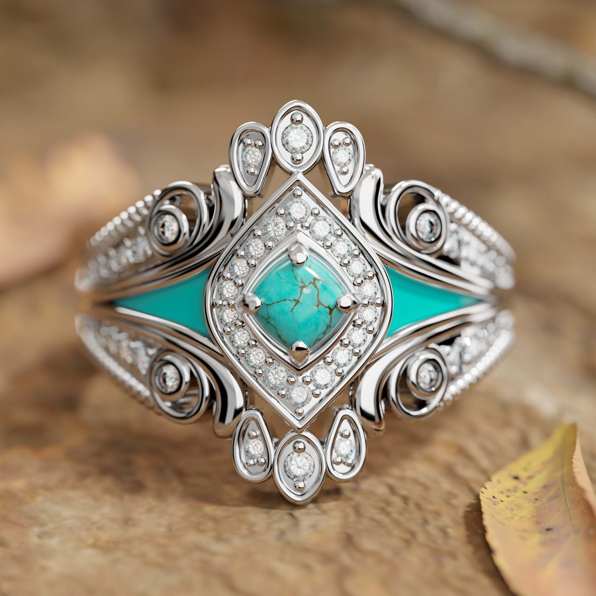 Eagle's Feather Ring - Serene Western