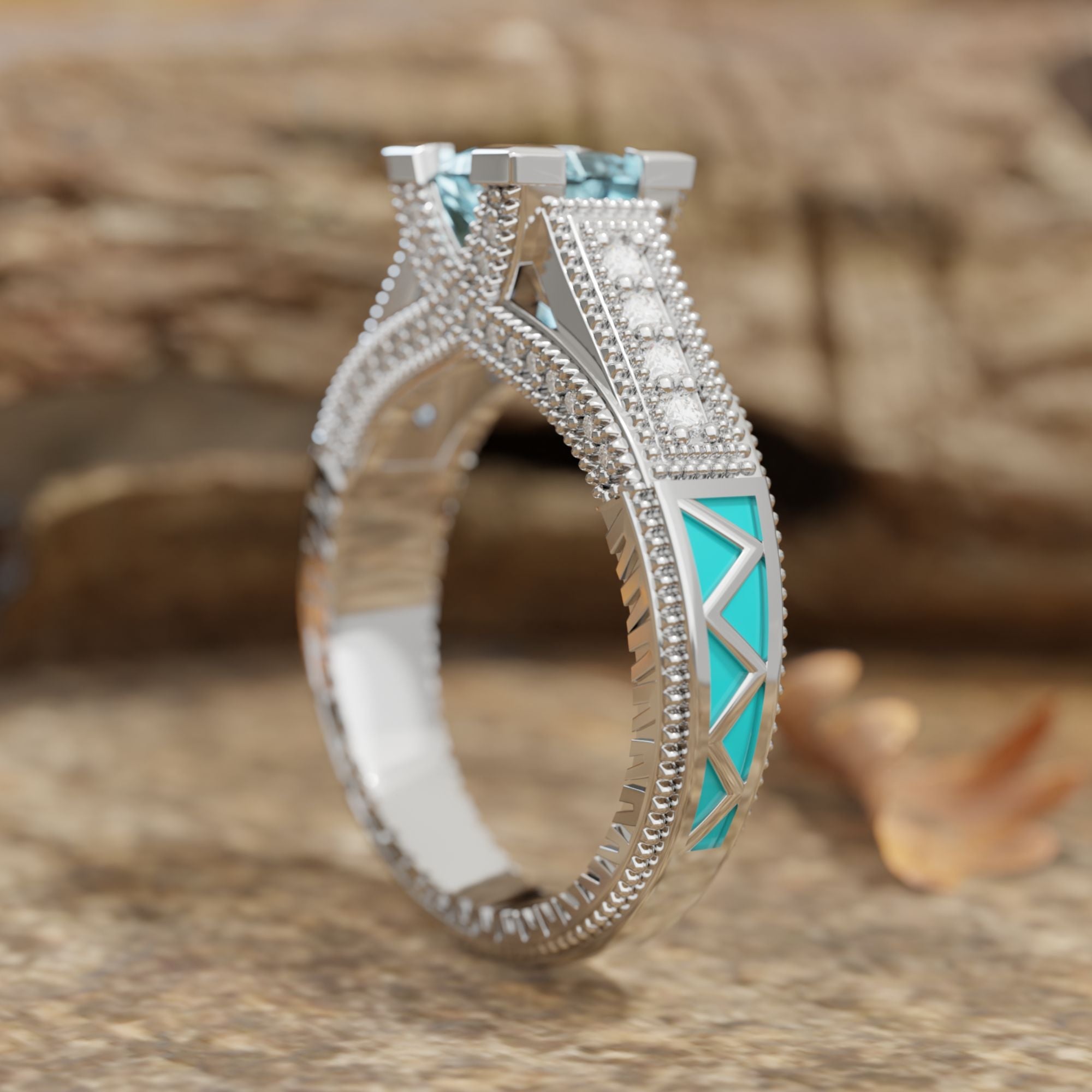 Eiffel Elegance Ring - Serene Western