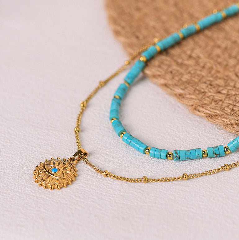 Emblem's Eye Necklace - Serene Western