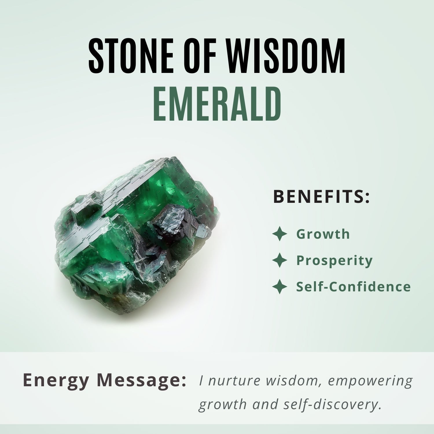 Eternal Angel's Tear Ring - Emerald - Serene Western