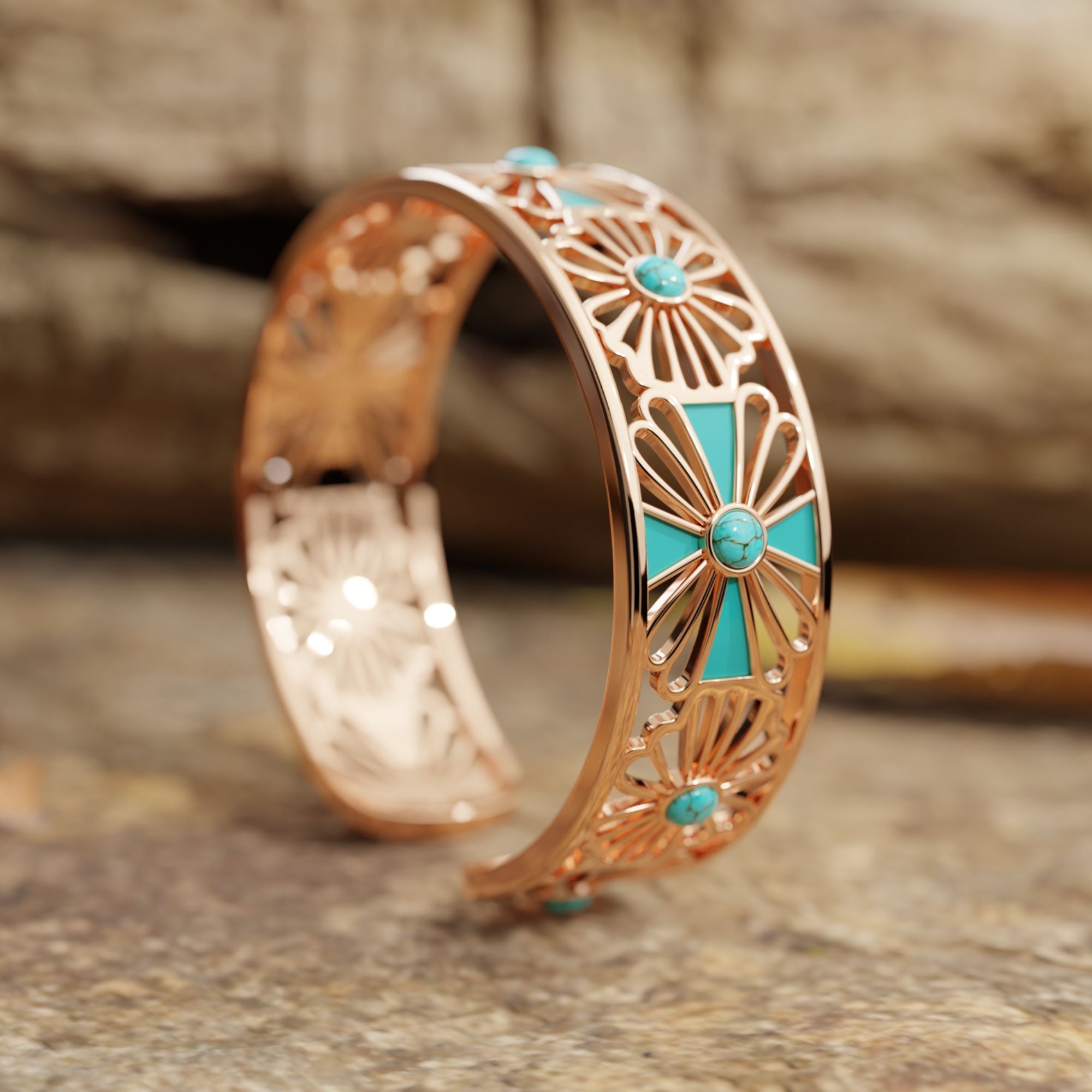 Eternal Spring Cuff Bracelet - Serene Western