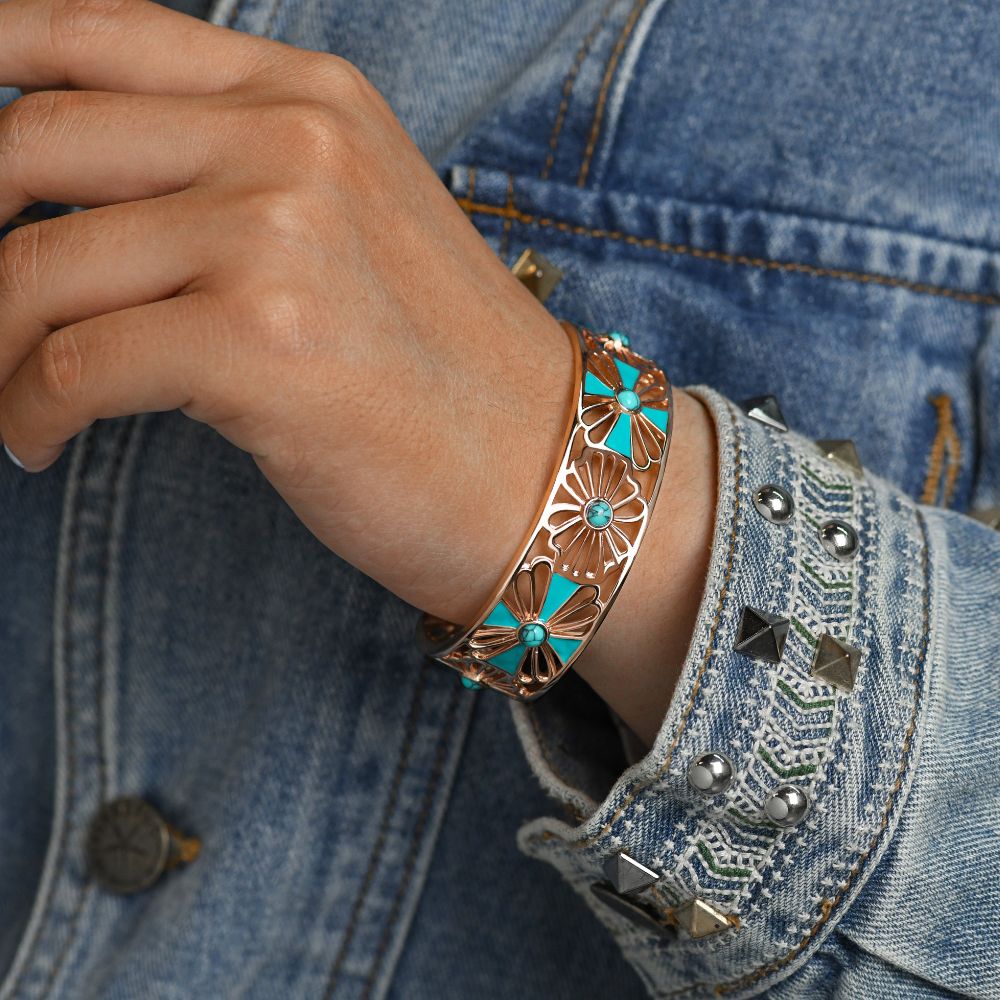 Eternal Spring Cuff Bracelet - Serene Western