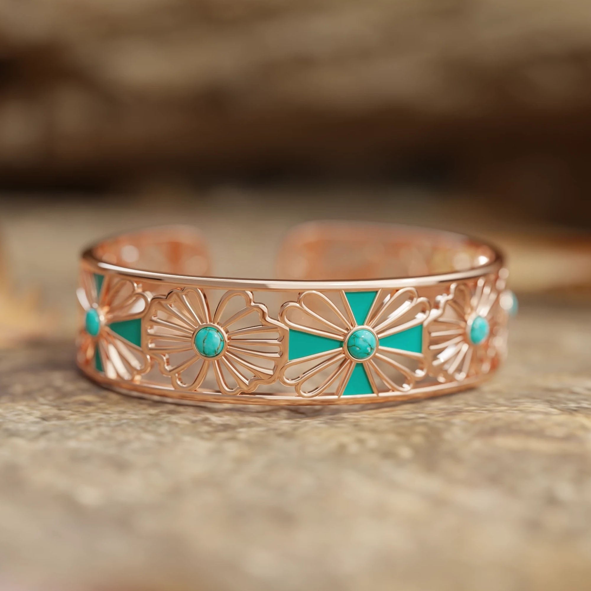 Eternal Spring Cuff Bracelet - Serene Western