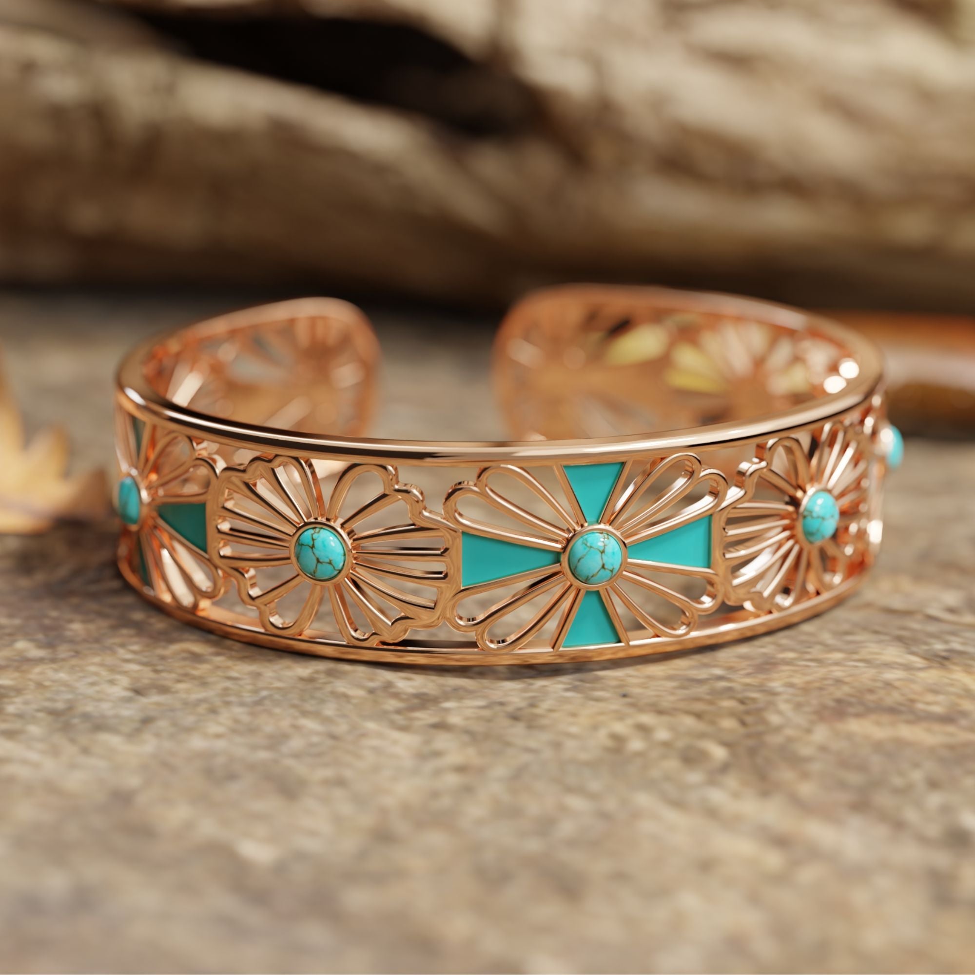 Eternal Spring Cuff Bracelet - Serene Western